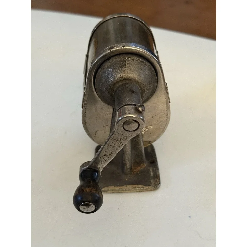Vintage Chicago  Automatic Pencil Sharpener  Wood Handle Knob (1920s)